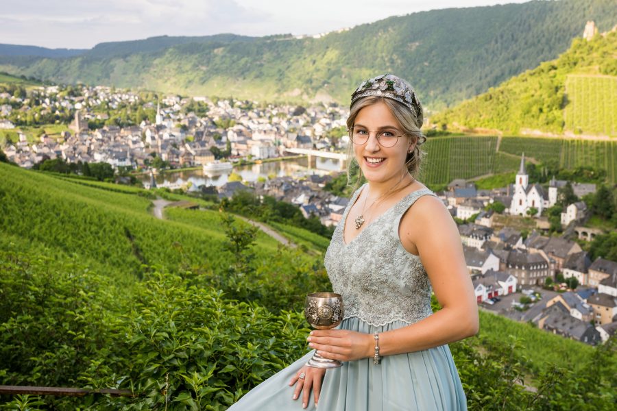 Stadtweinkönigin Jana I. aus Traben-Trarbach